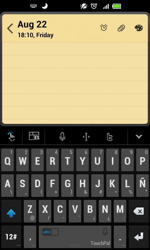 Spanish (Latin) Keyboard