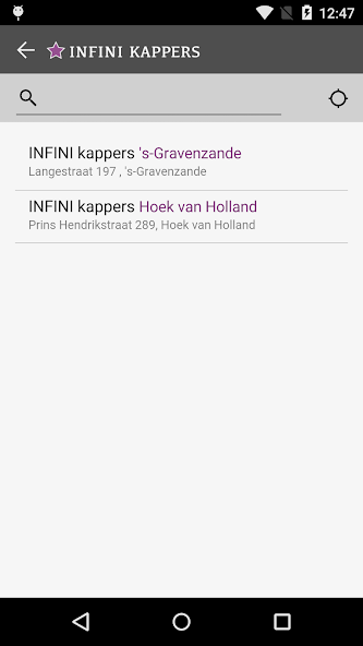 INFINI kappers