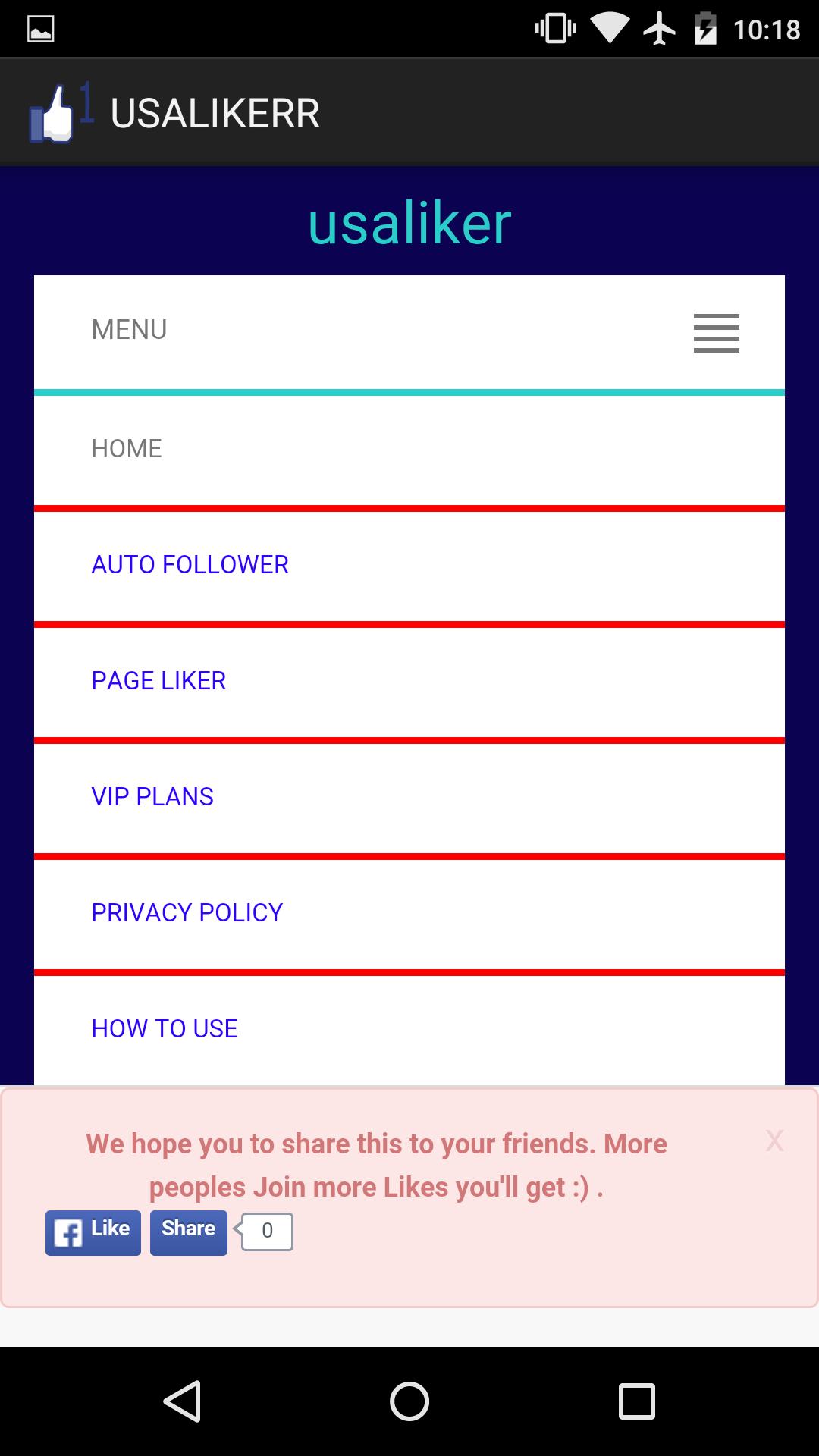 Auto Liker For Fb