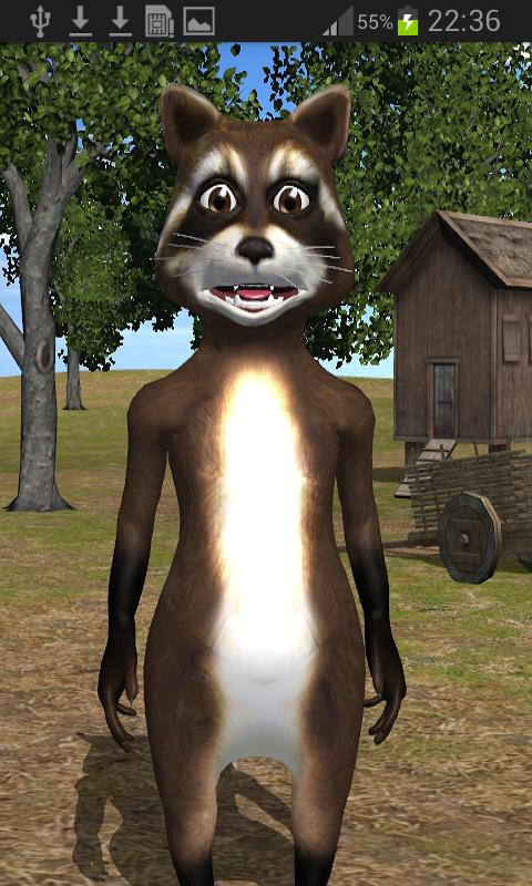 Talking Raccoon Rascal Free