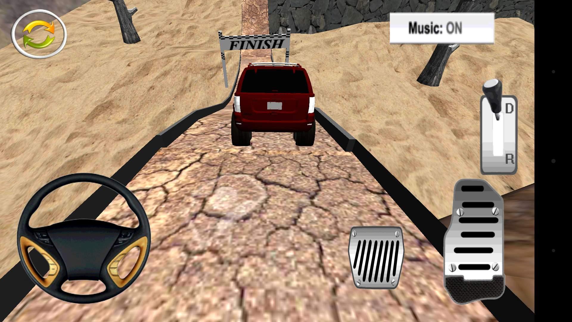 4x4 Jeep Stunt Jumping