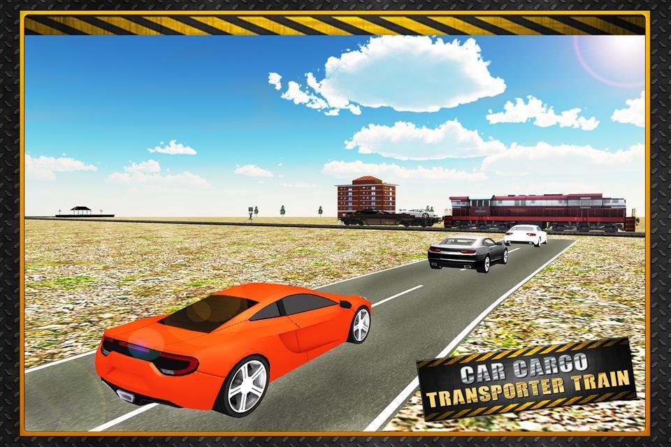 Car Cargo Transporter Train