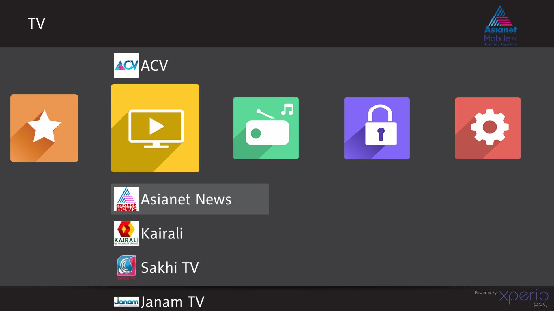 Asianet Mobile TV