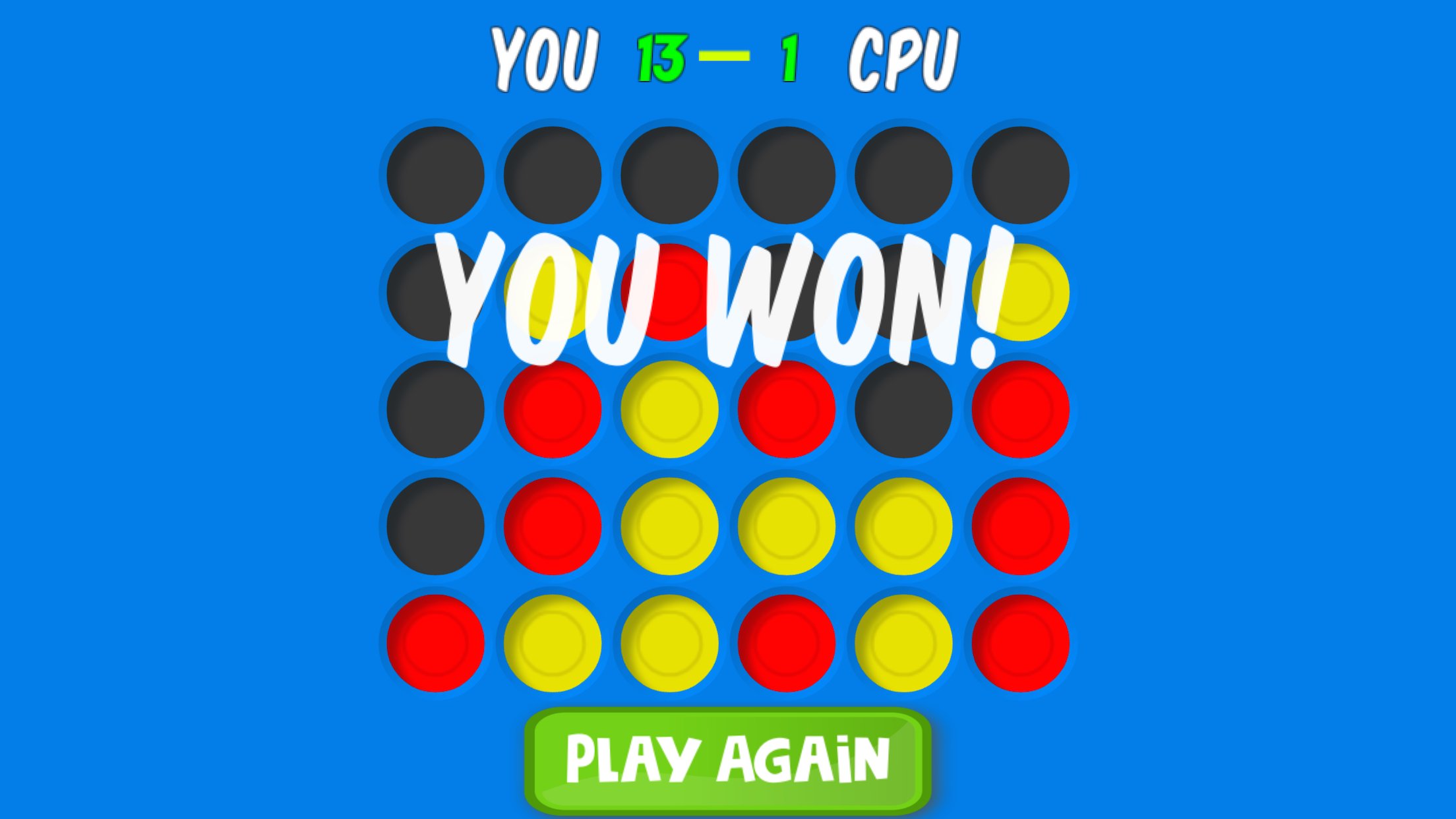 Connect 4 in a Row 3D Games