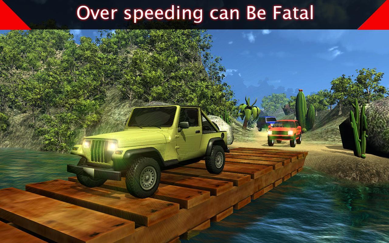 Offroad Jeep: Airplane Cargo
