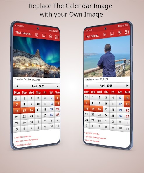 Thai Calendar 2025
