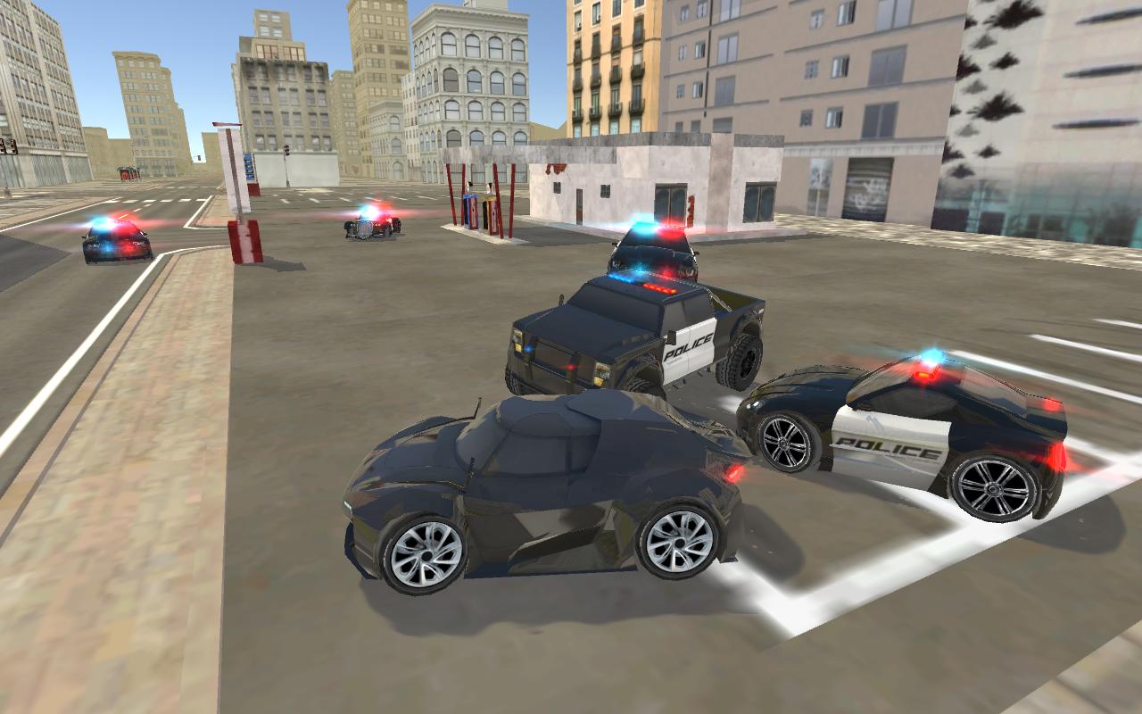 Police Chase: Thief Pursuit