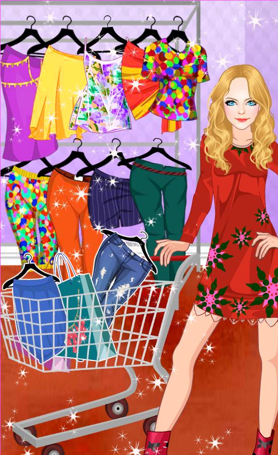 Princess at the Shopping Mall