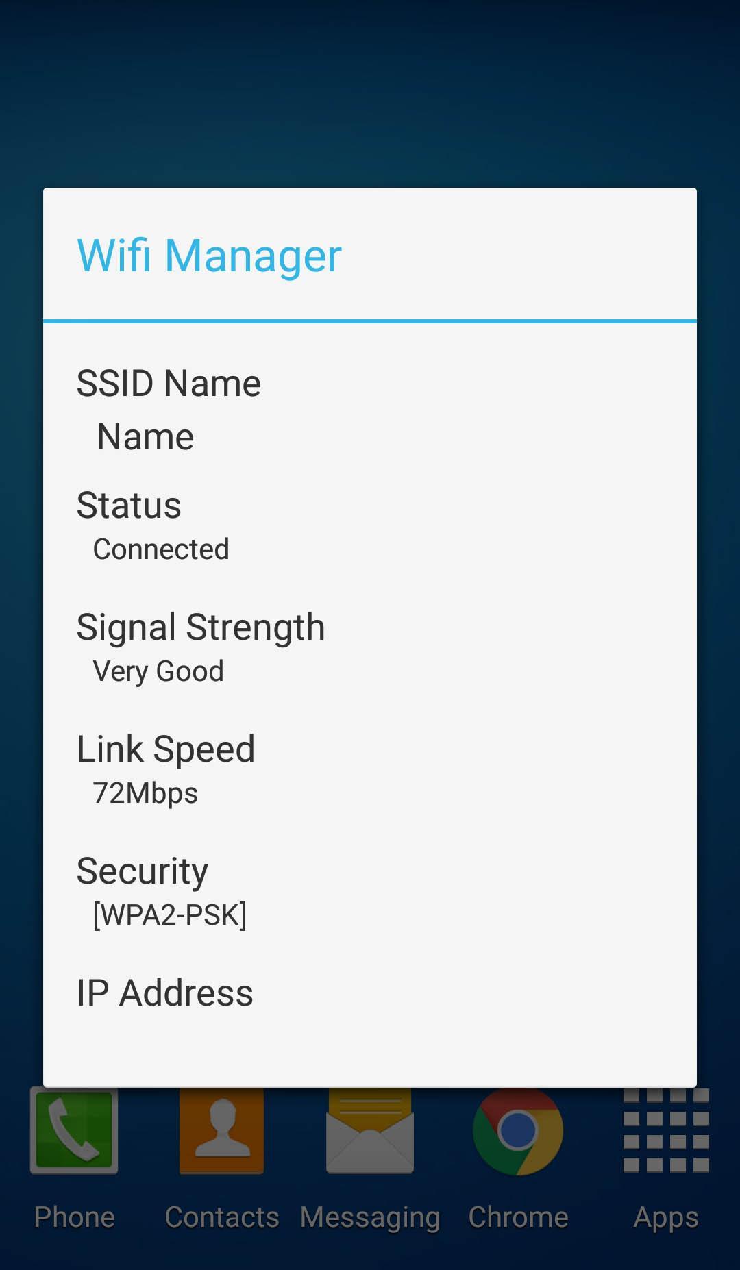 Wifi  Manager