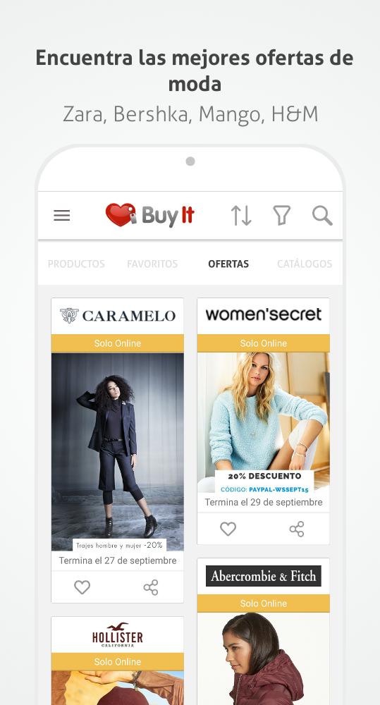 Buy It Oferta Zara, Mango, H&M