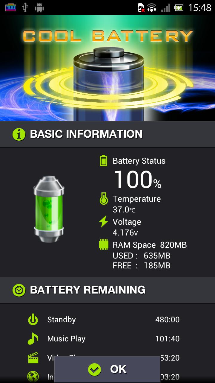 COOL BATTERY WIDGET
