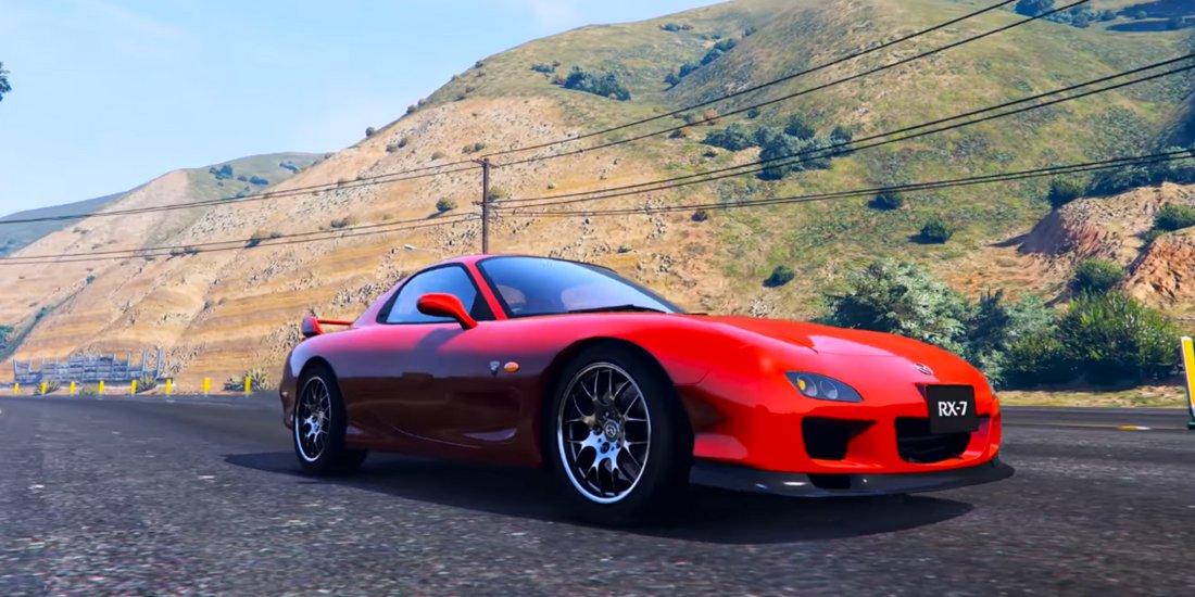 RX7 Driving Mazda Simulator