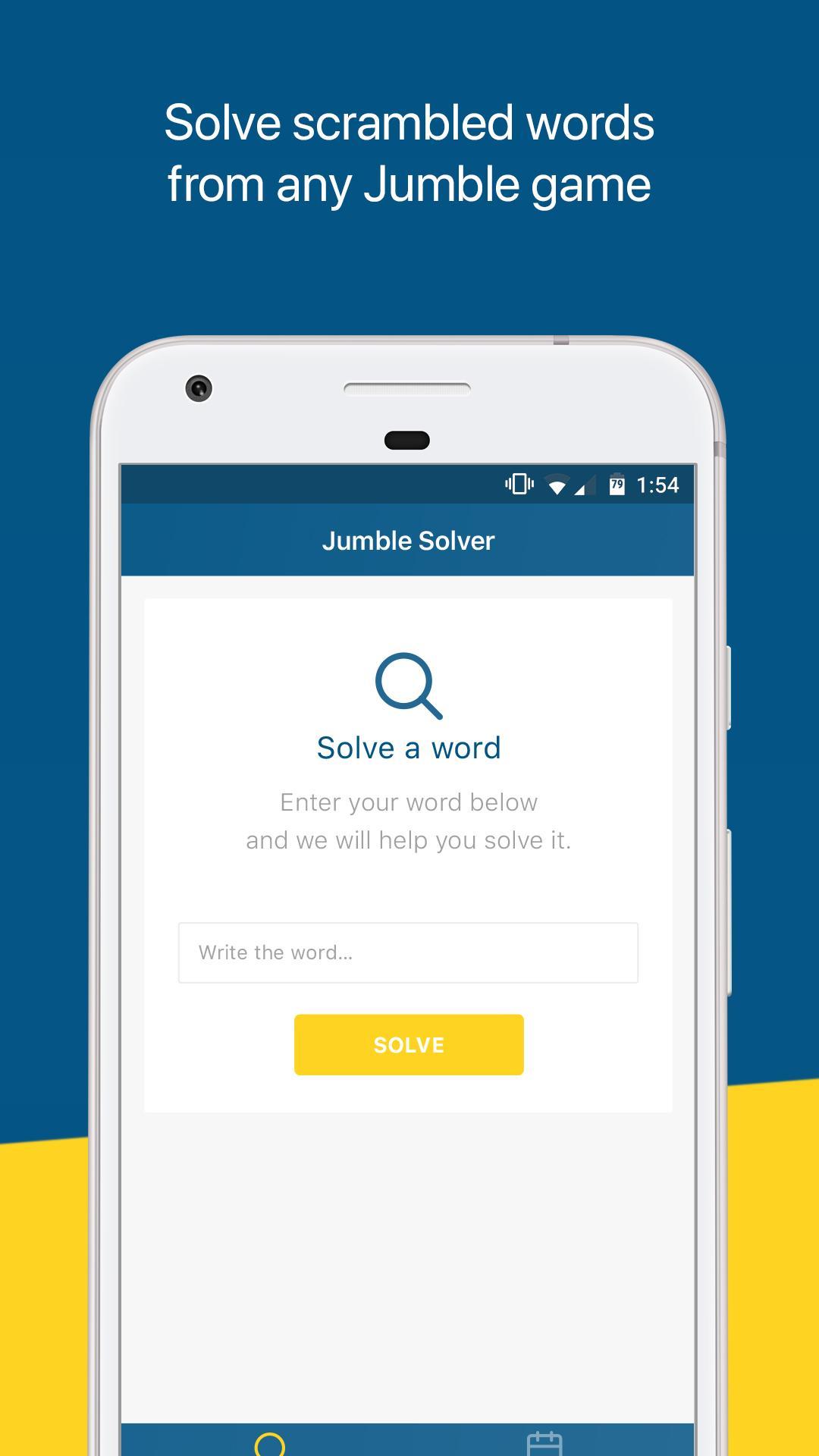Jumble Solver