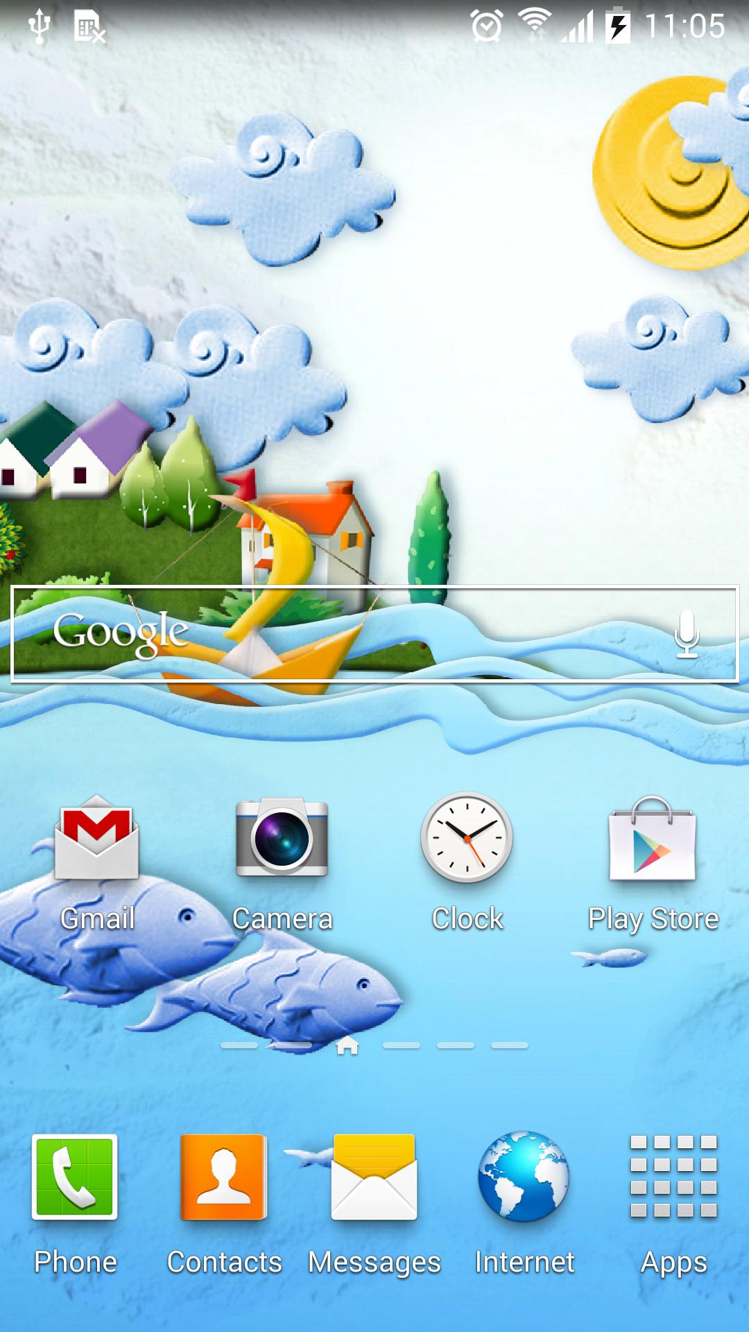 Paper World Live Wallpaper