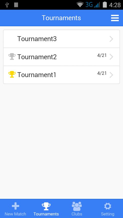 Badminton Match Log