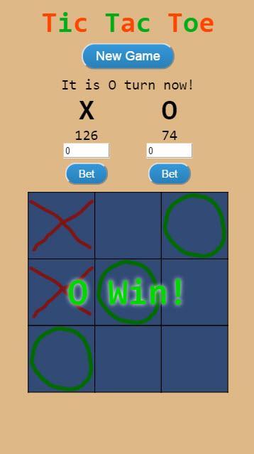 bidding tic tac toe