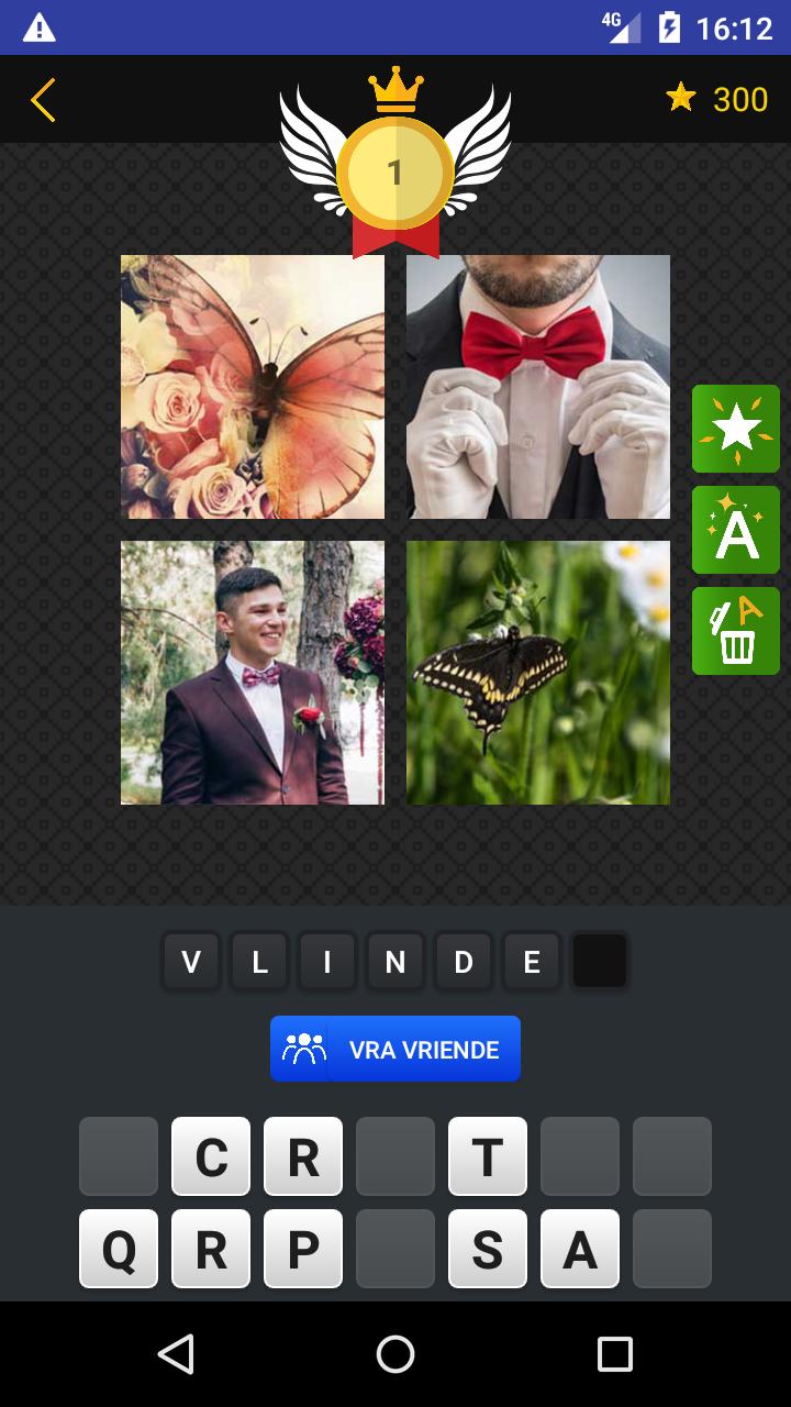 4 Beelde 1 Woord