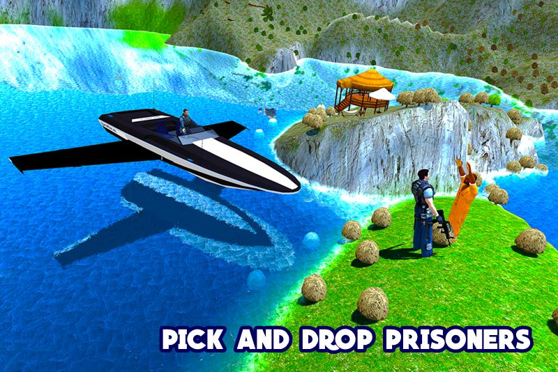 Police Flying Boat Simulator