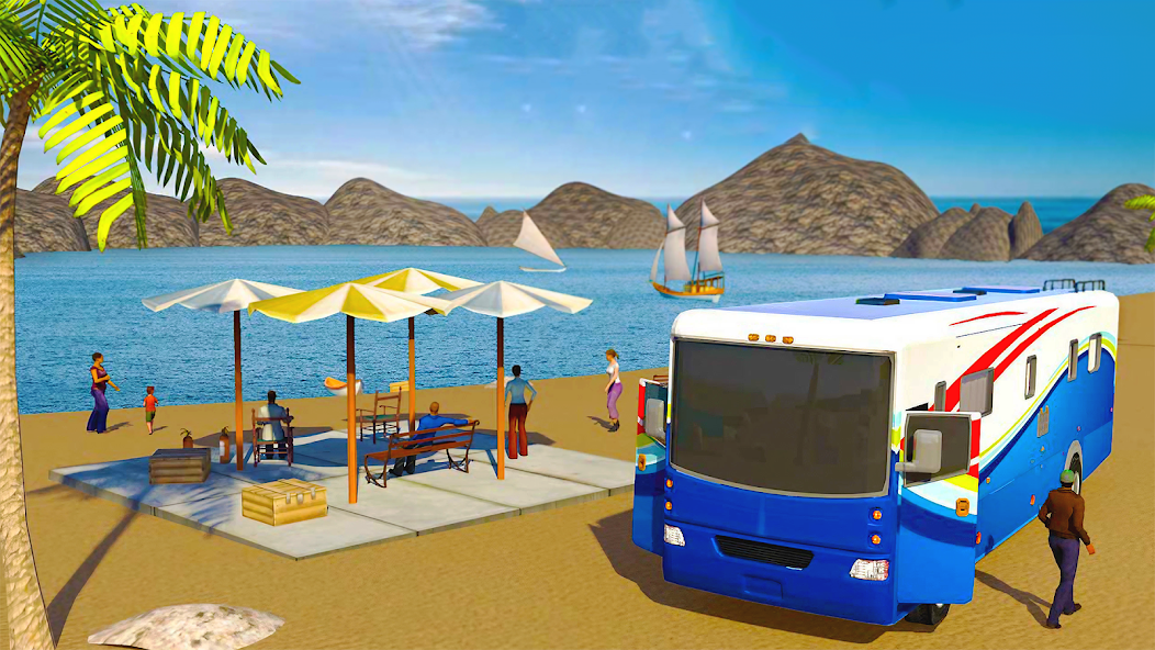 Camper Van Truck Driving Games