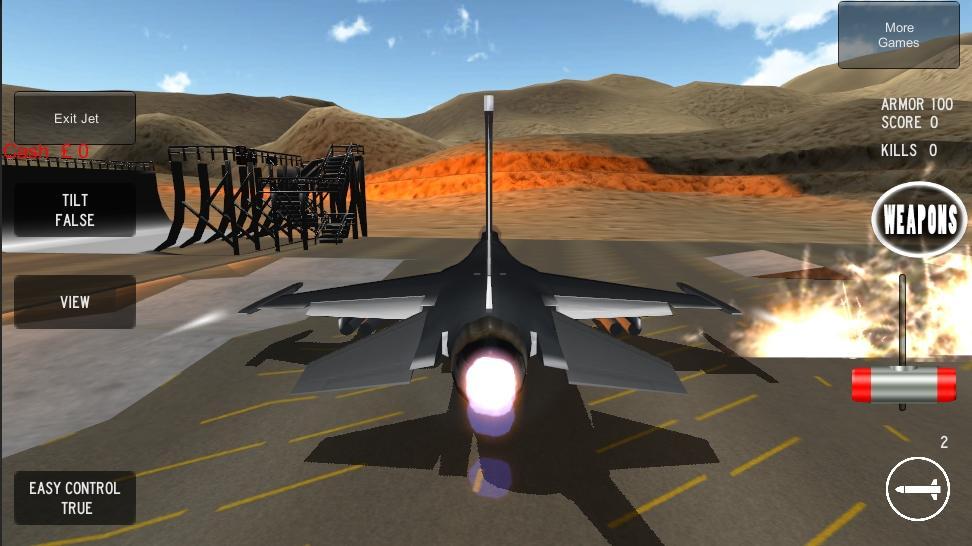 Jet Plane 3D Flying Simulator