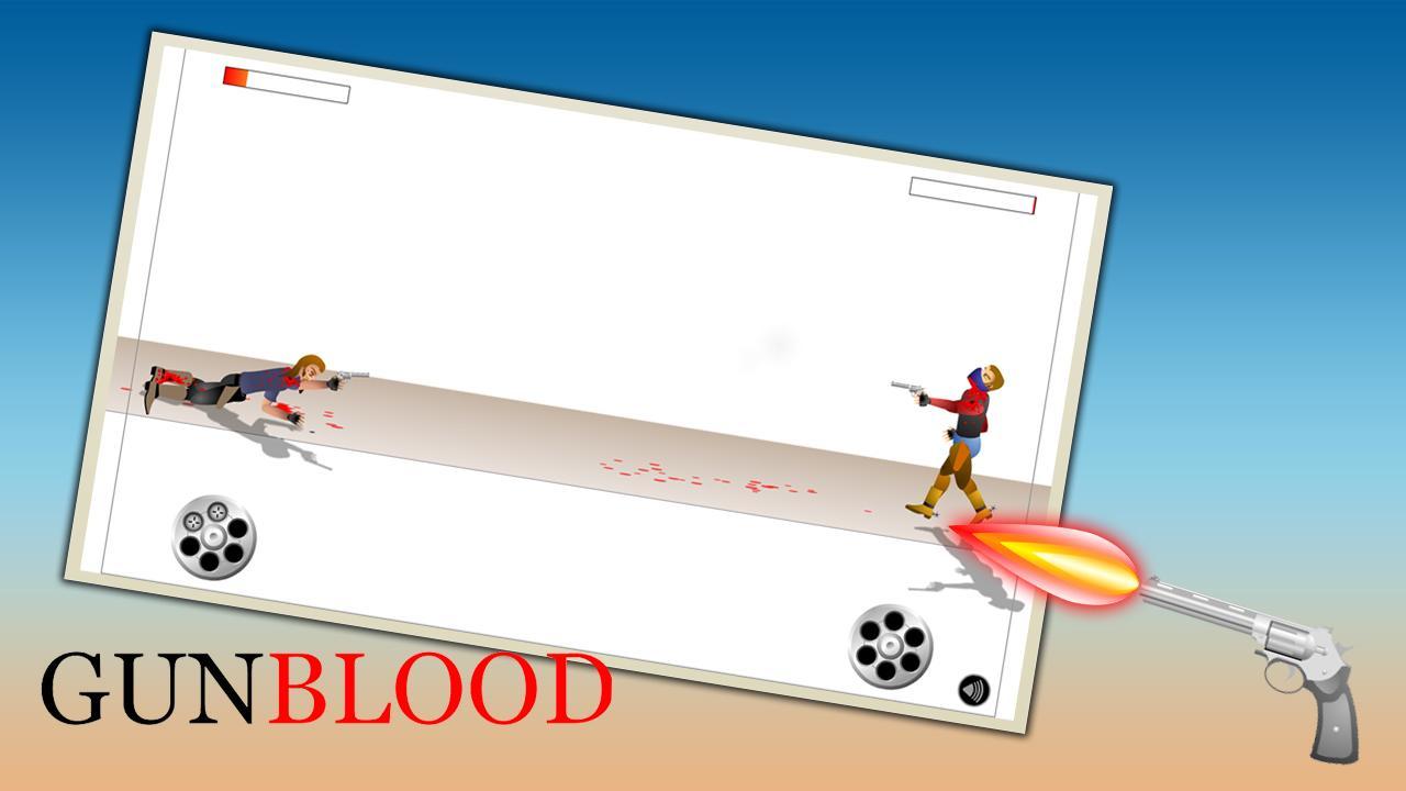 Western Cowboy Gun Blood 2